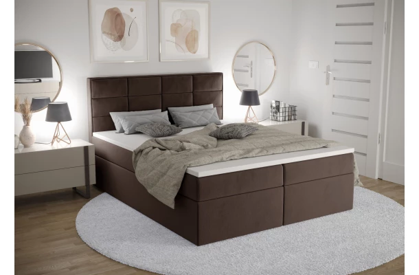 Łóżko kontynentalne KAJA - design i funkcjonalnosc w parze