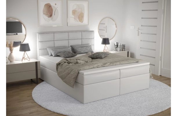 Łóżko kontynentalne KAJA - design i funkcjonalnosc w parze