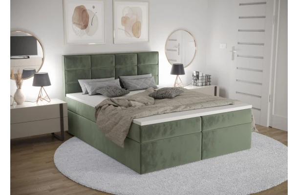 Łóżko kontynentalne KAJA - design i funkcjonalnosc w parze