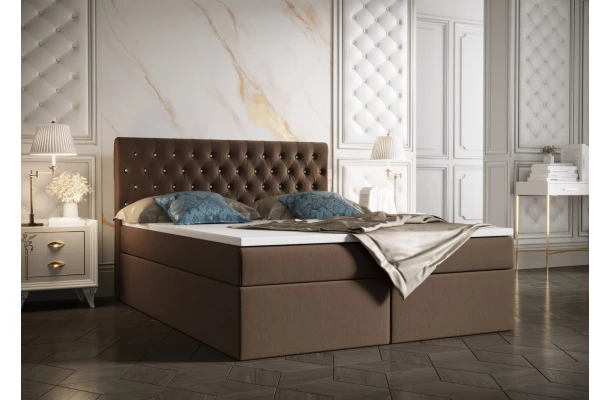 Łóżko kontynentalne MALLORCA - design i funkcjonalnosc w parze