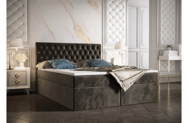 Łóżko kontynentalne MALLORCA - design i funkcjonalnosc w parze