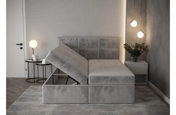 Łóżko kontynentalne OSLO - design i funkcjonalnosc w parze