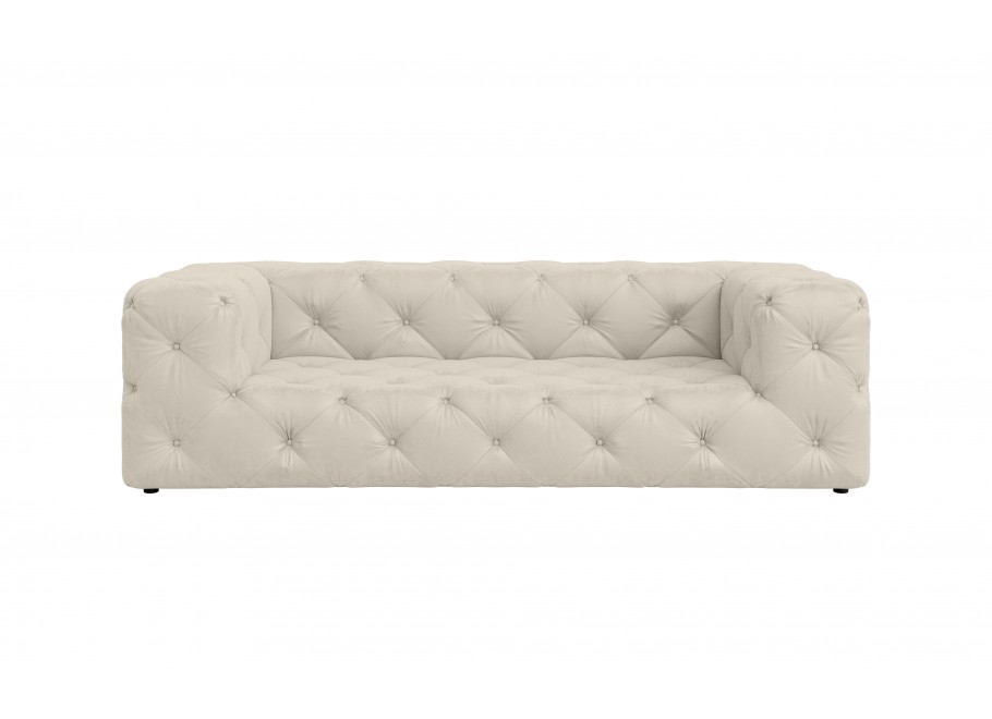 Sofa trzyosobowa pikowana premium Chesterfield BENTLEY 9