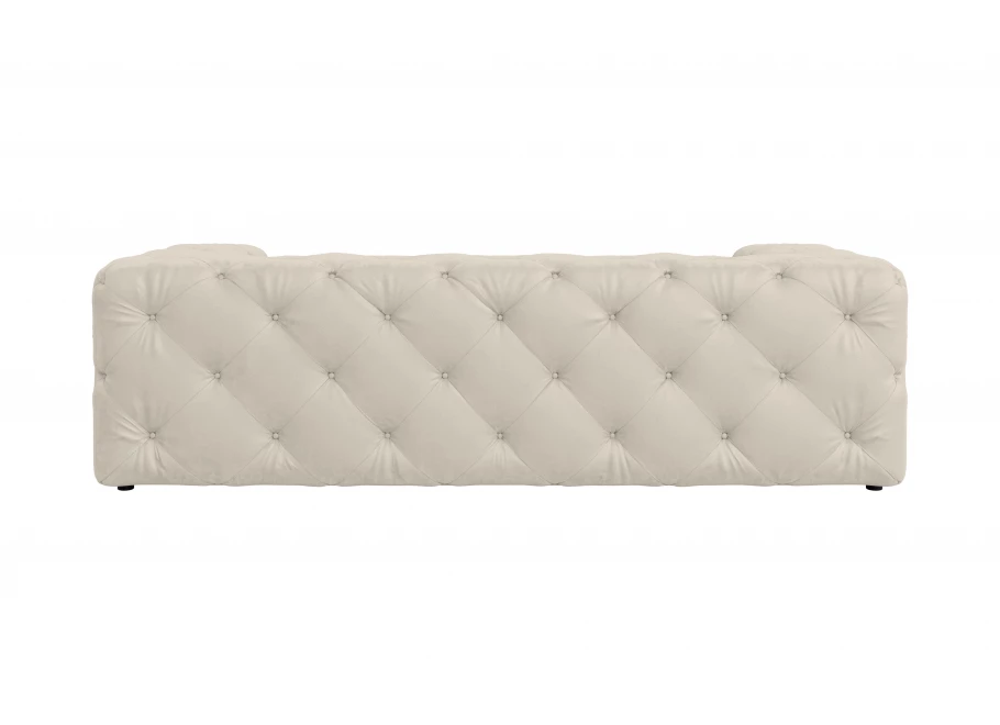 Sofa trzyosobowa pikowana premium Chesterfield BENTLEY