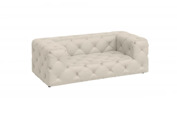 Sofa dwuosobowa pikowana premium Chesterfield BENTLEY - design i funkcjonalnosc w parze