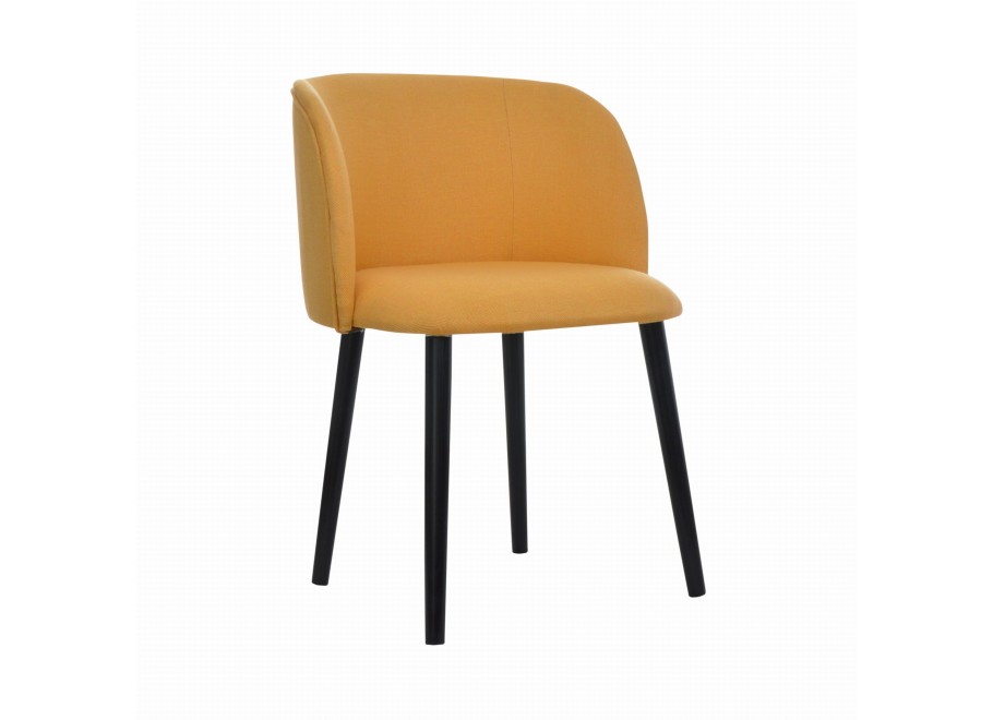 Krzesło tapicerowane drewniane VIRA 4