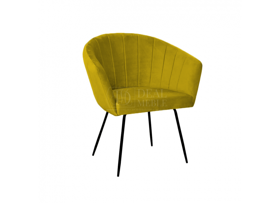 Krzesło klasyczne  czarne MOON 5