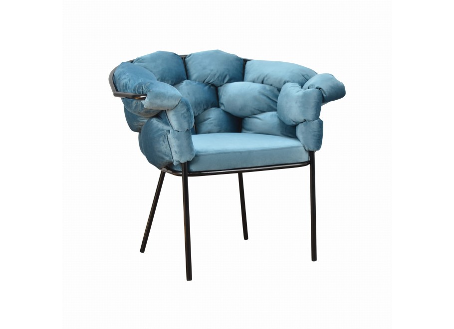 Krzesło nowoczesne czarne BERRY 2