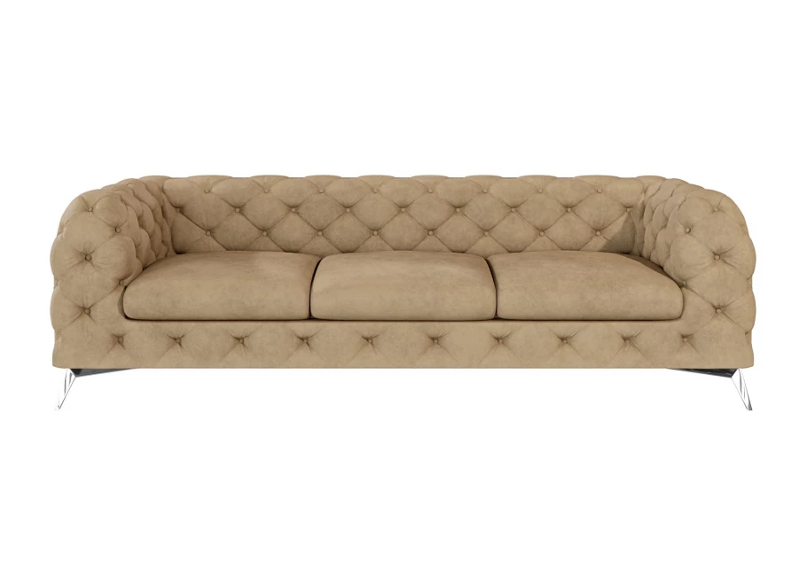 Sofa trzyosobowa pikowana glamour Chesterfield TEO 3 Sofa trzyosobowa pikowana glamour Chesterfield TEO 3