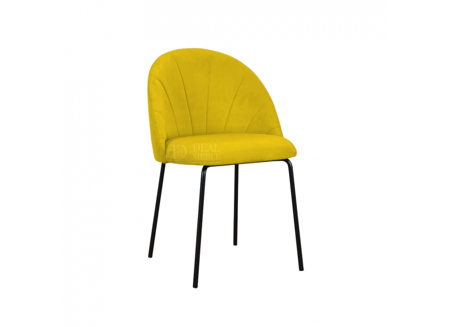 Krzesło tapicerowane czarny original  DIANA 6