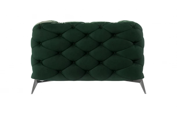 Fotel pikowany TEO chesterfield - stylowe
