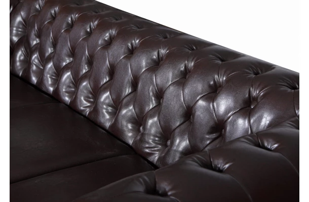 Sofa dwuosobowa pikowana Chesterfield FELIX 2 - design i funkcjonalnosc w parze