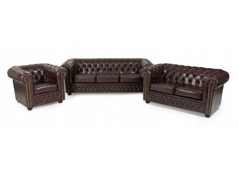 Sofa dwuosobowa pikowana Chesterfield FELIX 2 22