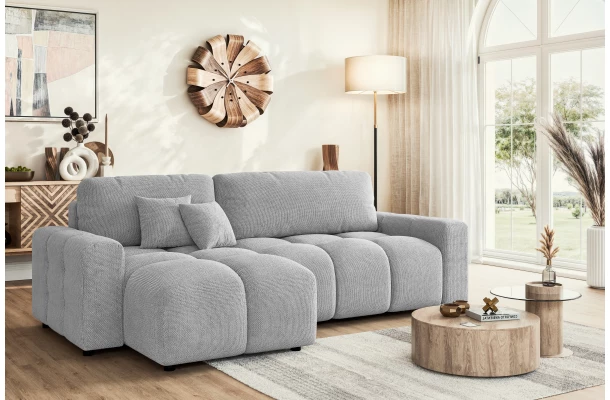 Narożnik czteroosobowy z funkcją spania nowoczesny Vega - design i funkcjonalnosc w parze