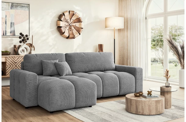 Narożnik czteroosobowy z funkcją spania nowoczesny Vega - design i funkcjonalnosc w parze
