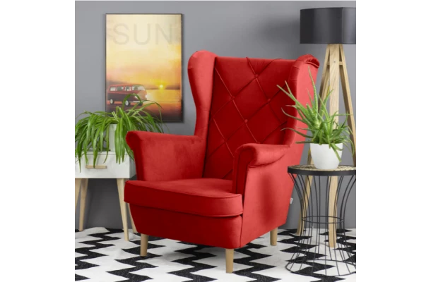 Fotel Cosy-Uszak - design i funkcjonalnosc w parze