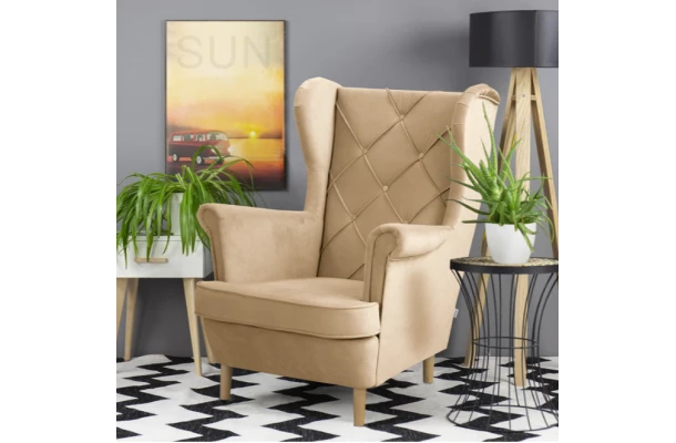 Fotel Cosy-Uszak - design i funkcjonalnosc w parze
