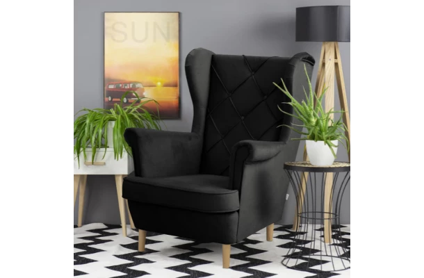 Fotel Cosy-Uszak - design i funkcjonalnosc w parze