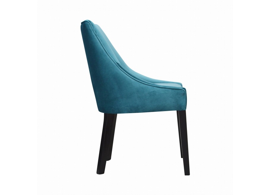 Krzesło nowoczesne czarne ETVAS 3