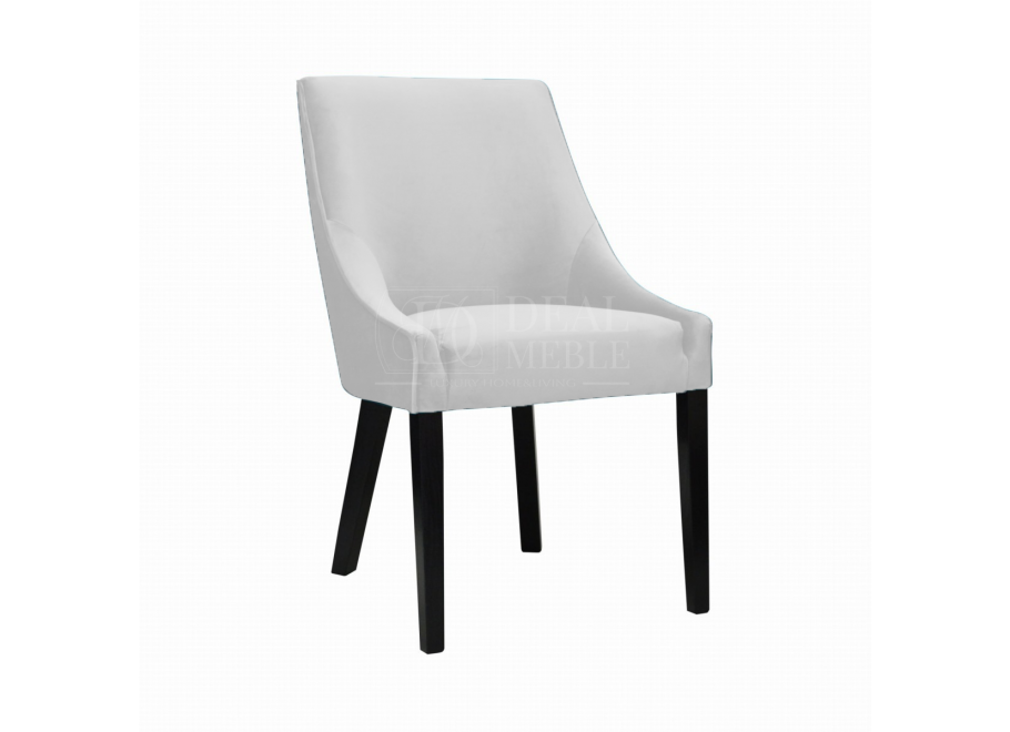 Krzesło nowoczesne czarne ETVAS 8