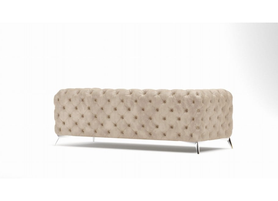 Zestaw mebli pikowanych glamour Chesterfield 2,5+2+1 TEO 9