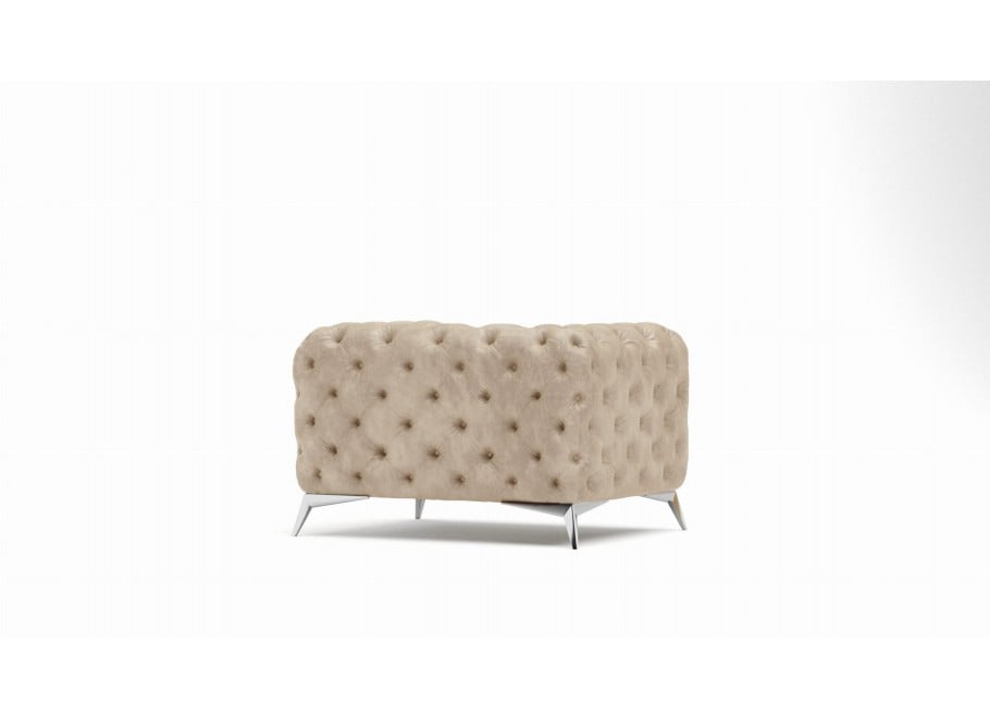 Zestaw mebli pikowanych glamour Chesterfield 2,5+2+1 TEO 10