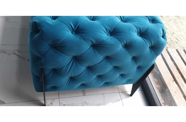 Narożnik sześcioosobowy pikowany KALIFORNIA 2+E+3 tk. venus velvet 2912 - design i funkcjonalnosc w parze