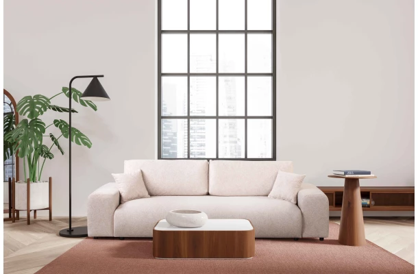 Sofa czteroosobowa z funkcją spania nowoczesna Candi - sofy