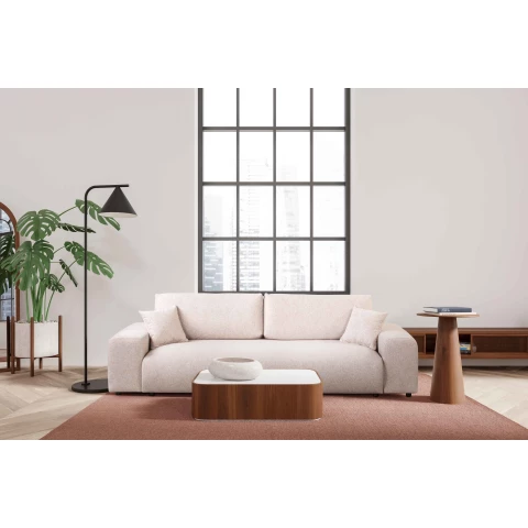 Sofa czteroosobowa z funkcją spania nowoczesna Candi