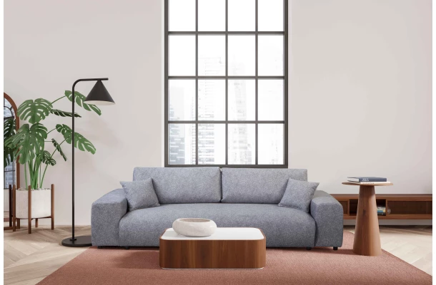 Sofa czteroosobowa z funkcją spania nowoczesna Candi - design i funkcjonalnosc w parze
