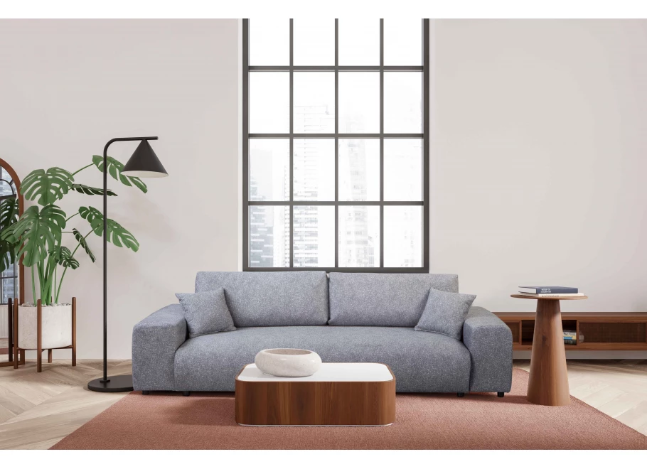 Sofa czteroosobowa z funkcją spania nowoczesna Candi