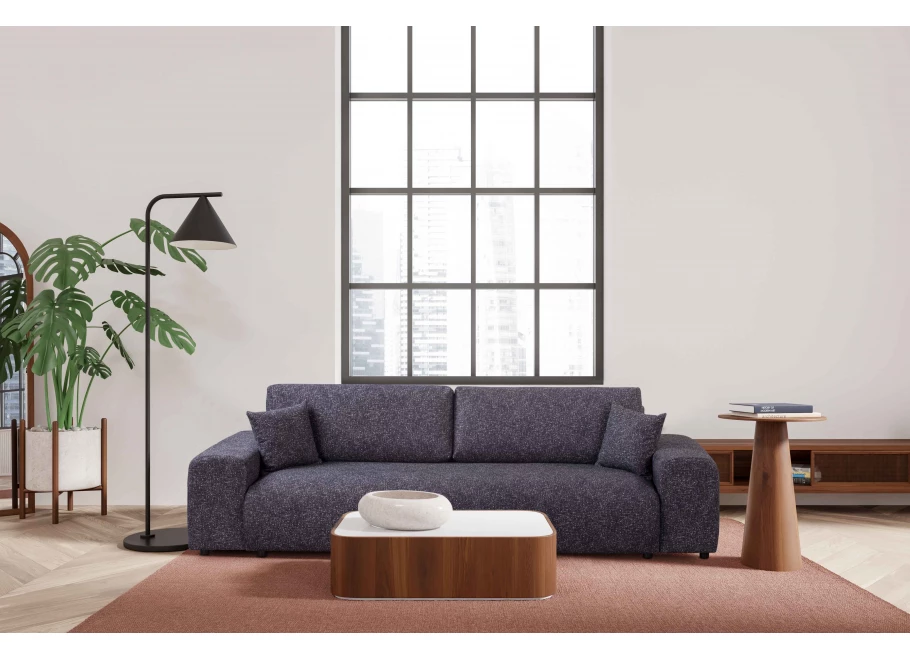 Sofa czteroosobowa z funkcją spania nowoczesna Candi
