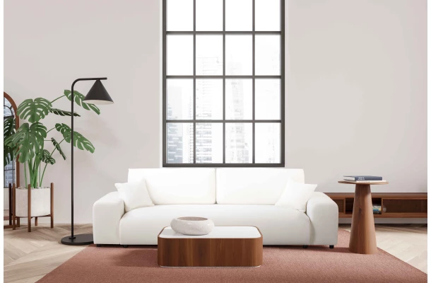 Sofa czteroosobowa z funkcją spania nowoczesna Candi - design i funkcjonalnosc w parze