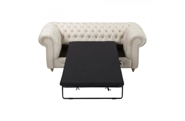 Sofa dwuosobowa osobowa z funkcją spania Fins - stylowe