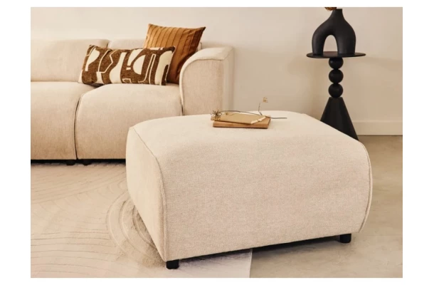 Puf nowoczesny Lerise 88x88 - design i funkcjonalnosc w parze