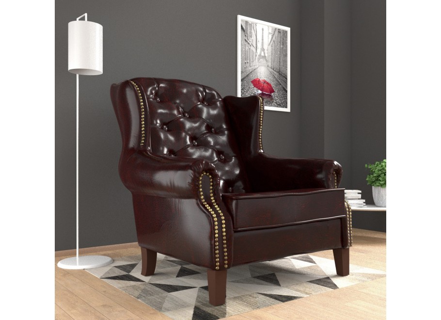 Fotel pikowany Toford 9