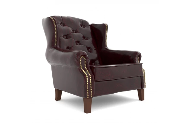 Fotel pikowany Toford - eleganckie