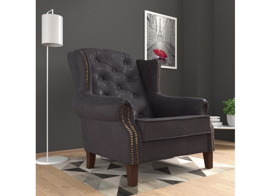 Fotel pikowany Toford 6