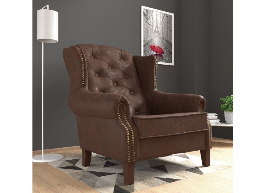 Fotel pikowany Toford 7