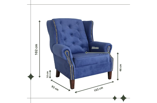 Fotel pikowany Toford - design i funkcjonalnosc w parze