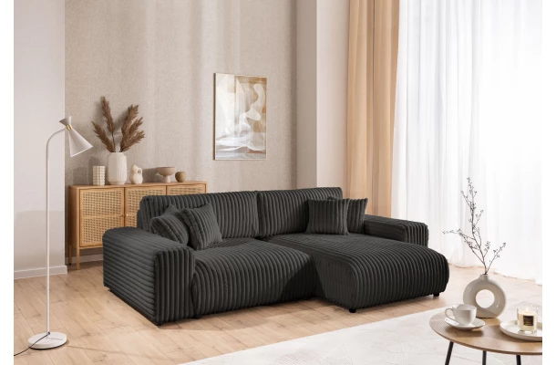 Narożnik czteroosobowy z funkcją spania Nubo - design i funkcjonalnosc w parze