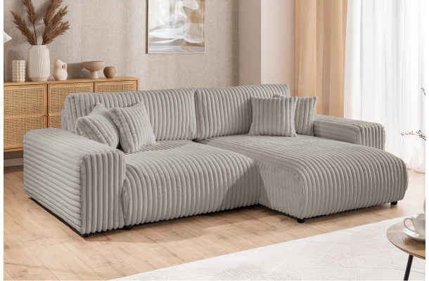 Narożnik czteroosobowy z funkcją spania Nubo - design i funkcjonalnosc w parze