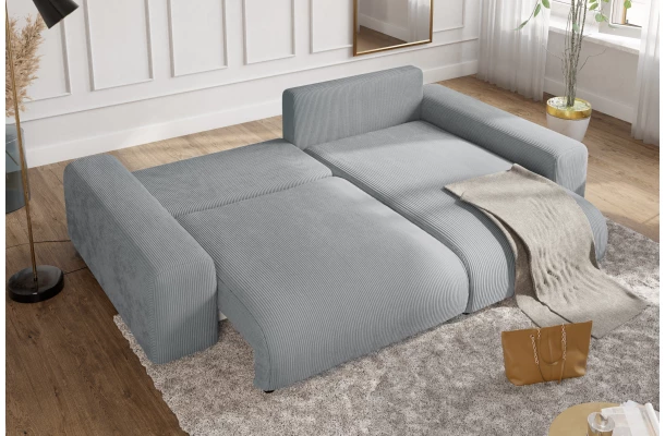 Narożnik czteroosobowy z funkcją spania Nubo - design i funkcjonalnosc w parze