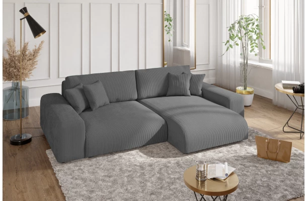 Narożnik czteroosobowy z funkcją spania Nubo - design i funkcjonalnosc w parze