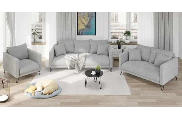 Sofa dwuosobowa nowoczesna Ovi - nowoczesne
