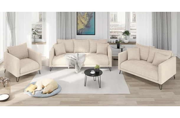 Sofa dwuosobowa nowoczesna Ovi - designerskie