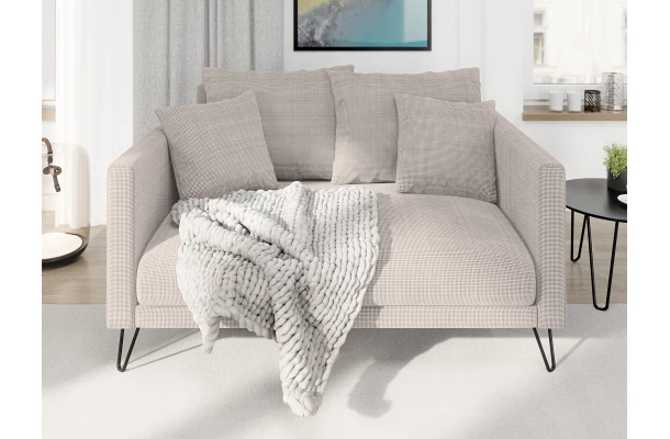 Sofa dwuosobowa nowoczesna Ovi - design i funkcjonalnosc w parze