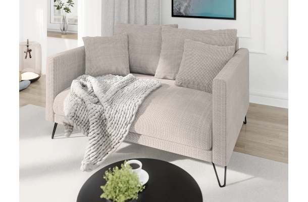 Sofa dwuosobowa nowoczesna Ovi - praktyczne