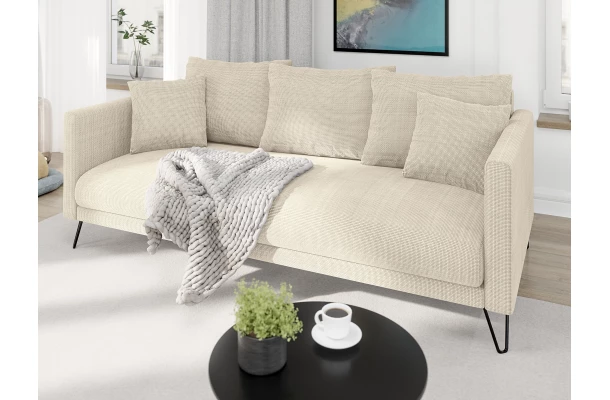 Sofa trzyosobowa nowoczesna Ovi - spanie
