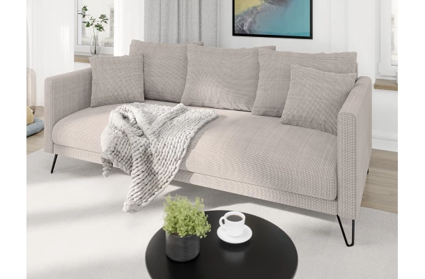Sofa trzyosobowa nowoczesna Ovi - nowoczesne